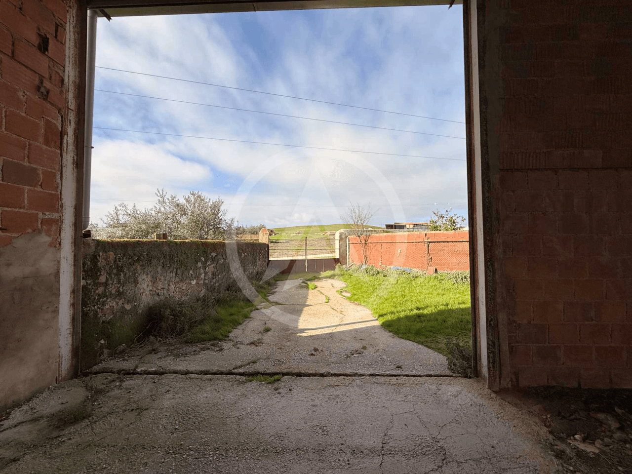 Rustic farm of 1.5 hectares with warehouse in Casar de Cáceres